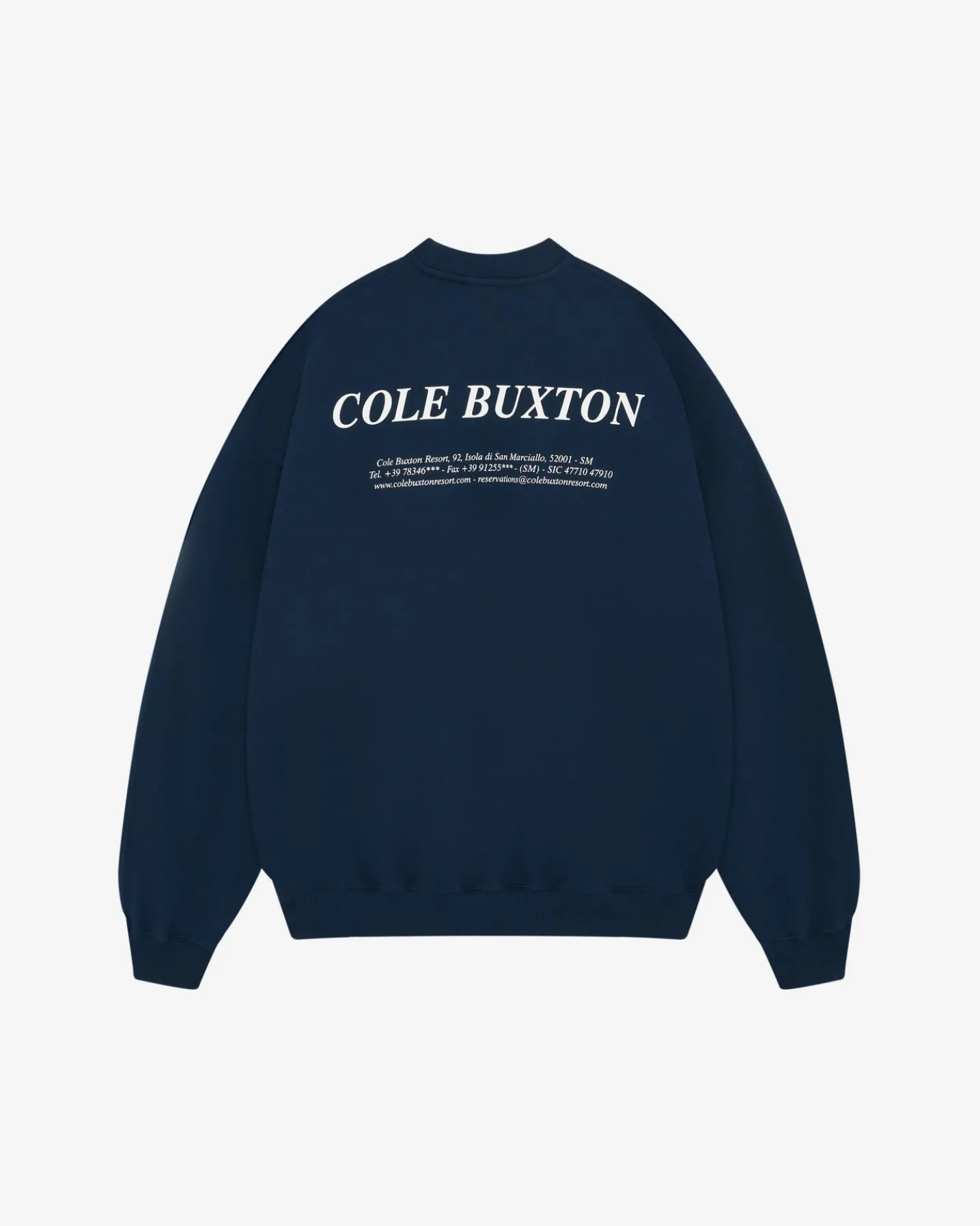 ADDRESS SWEATSHIRT