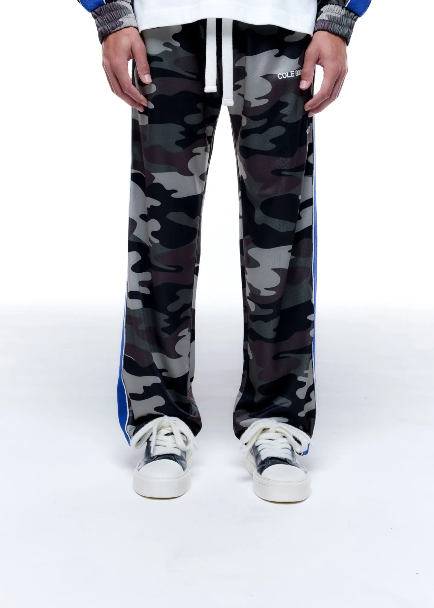 CAMO TRACK PANTS