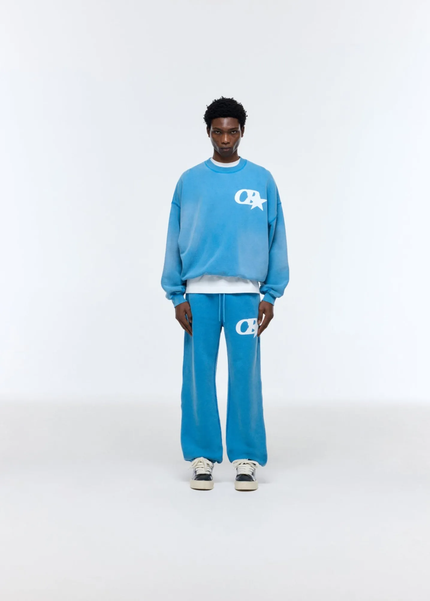 CB STAR DISTRESSED SWEATPANTS