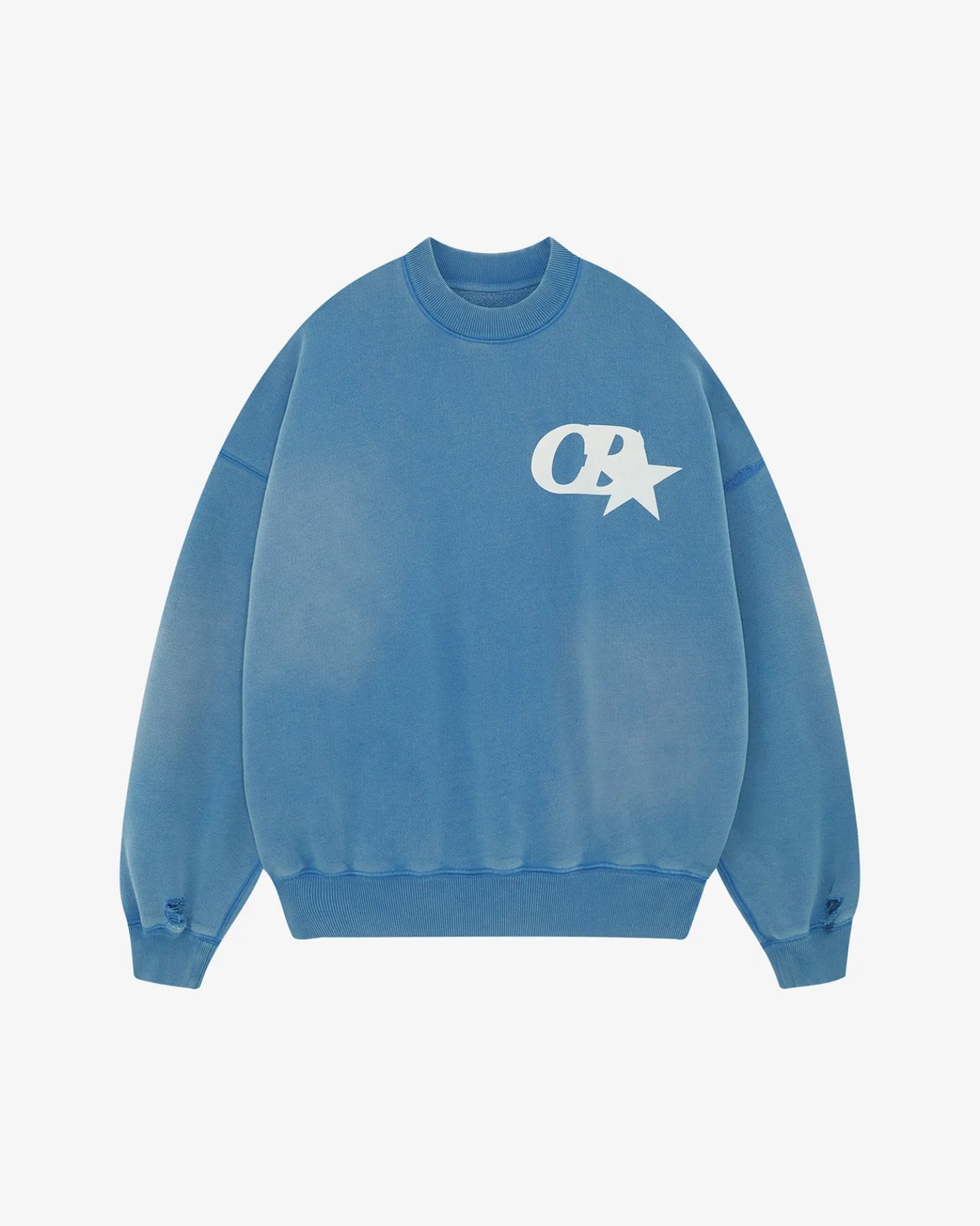 CB STAR DISTRESSED SWEATSHIRT
