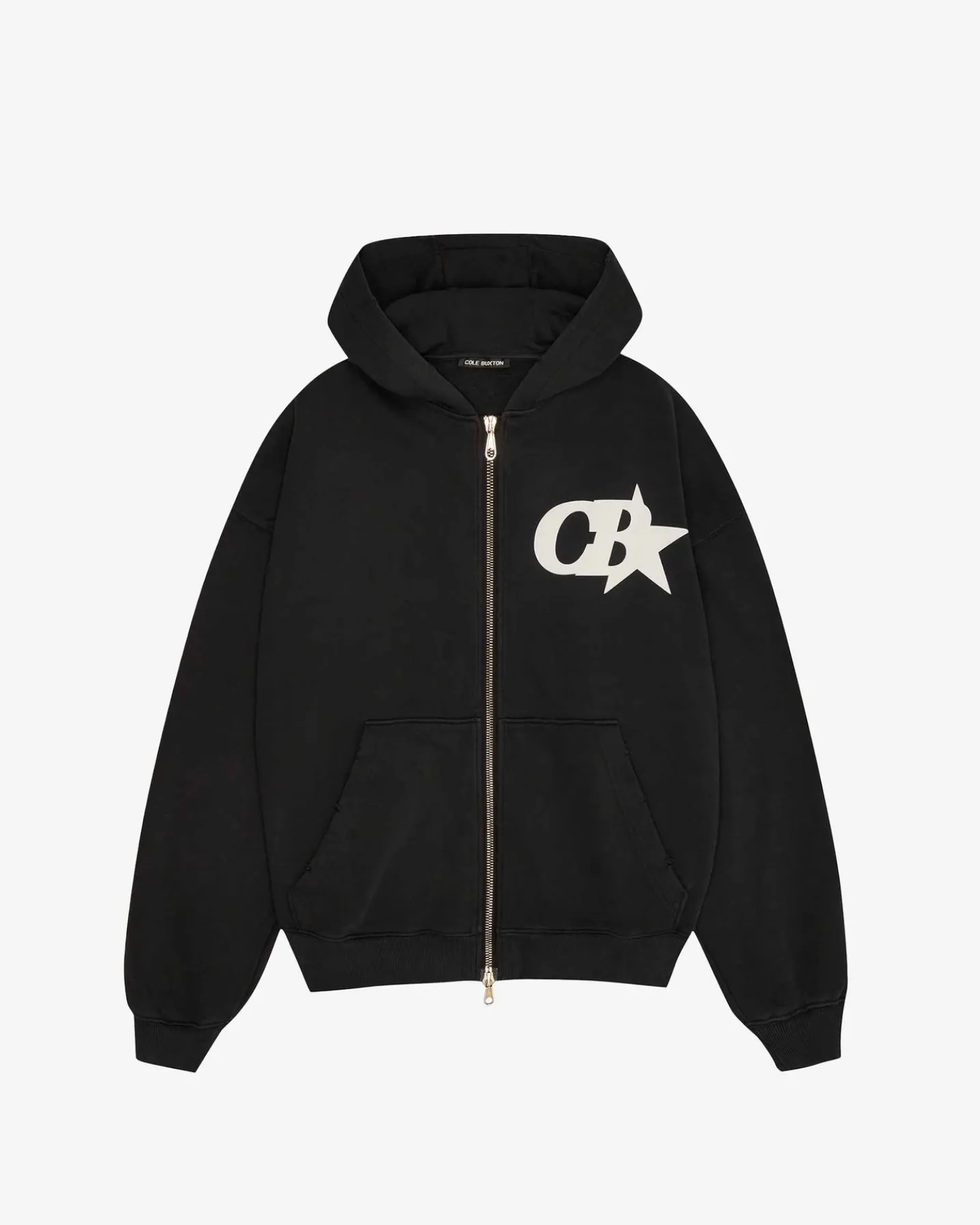 CB STAR ZIPPED HOODIE