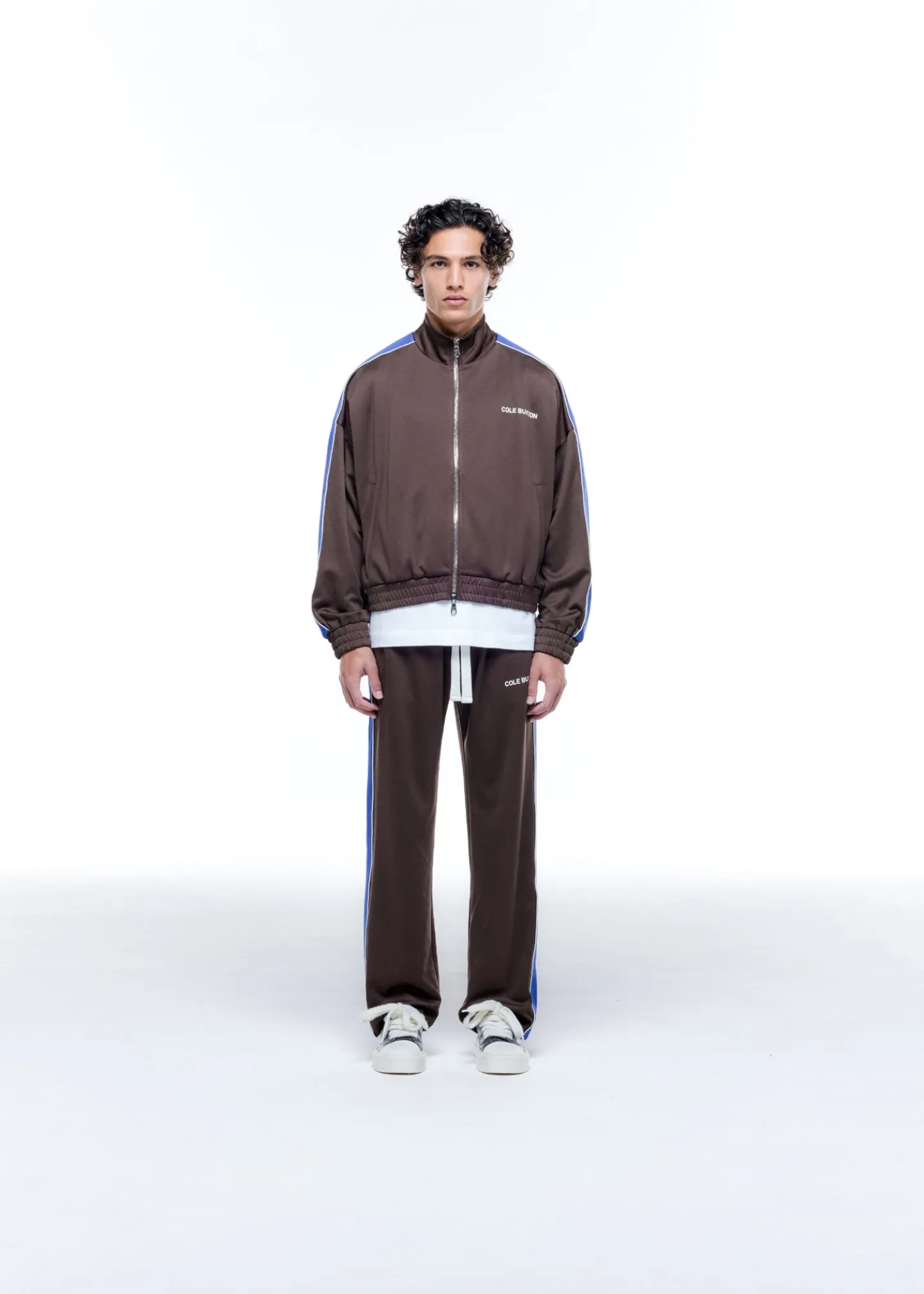 CONTRAST TAPE TRACK JACKET