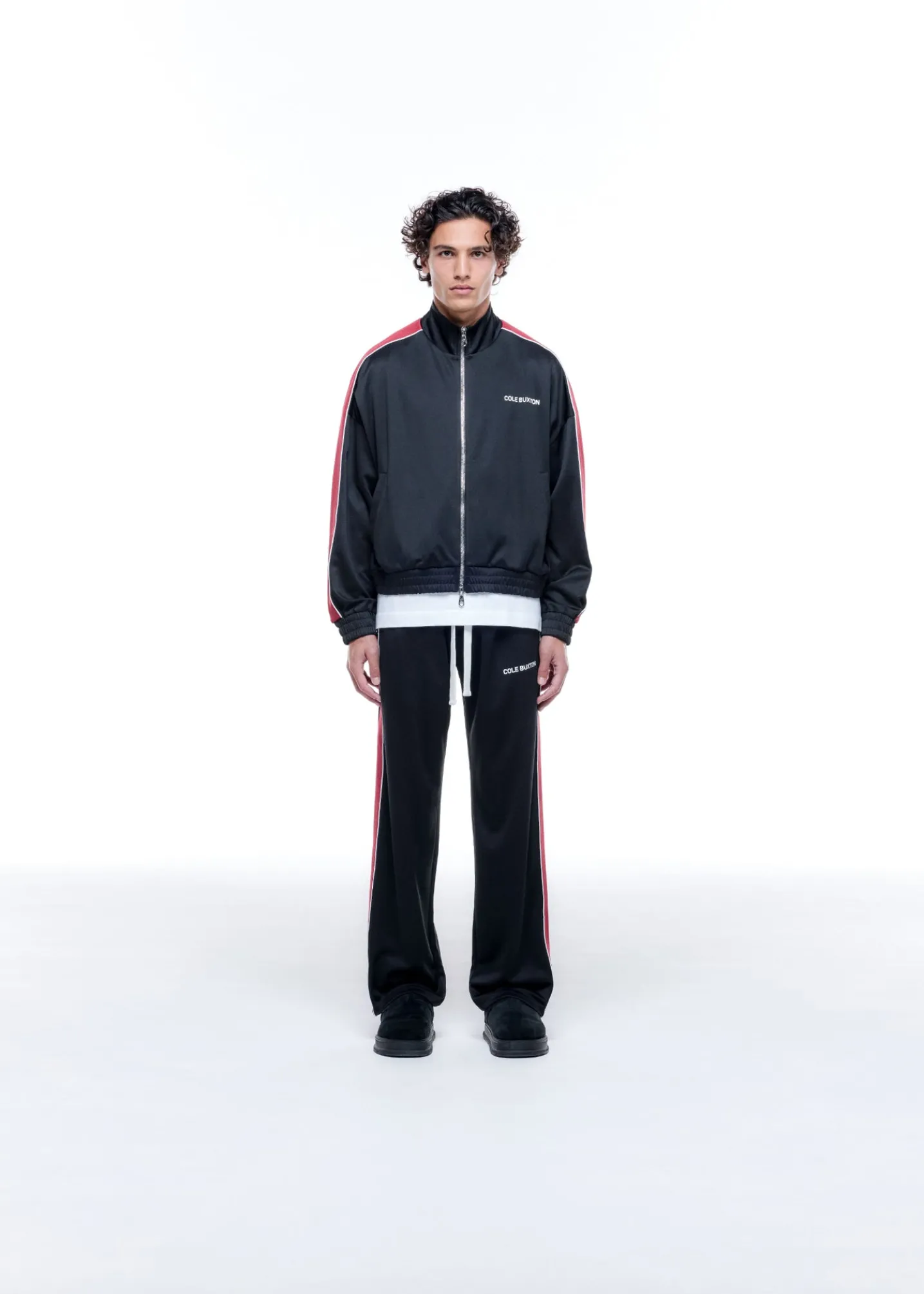 CONTRAST TAPE TRACK PANT