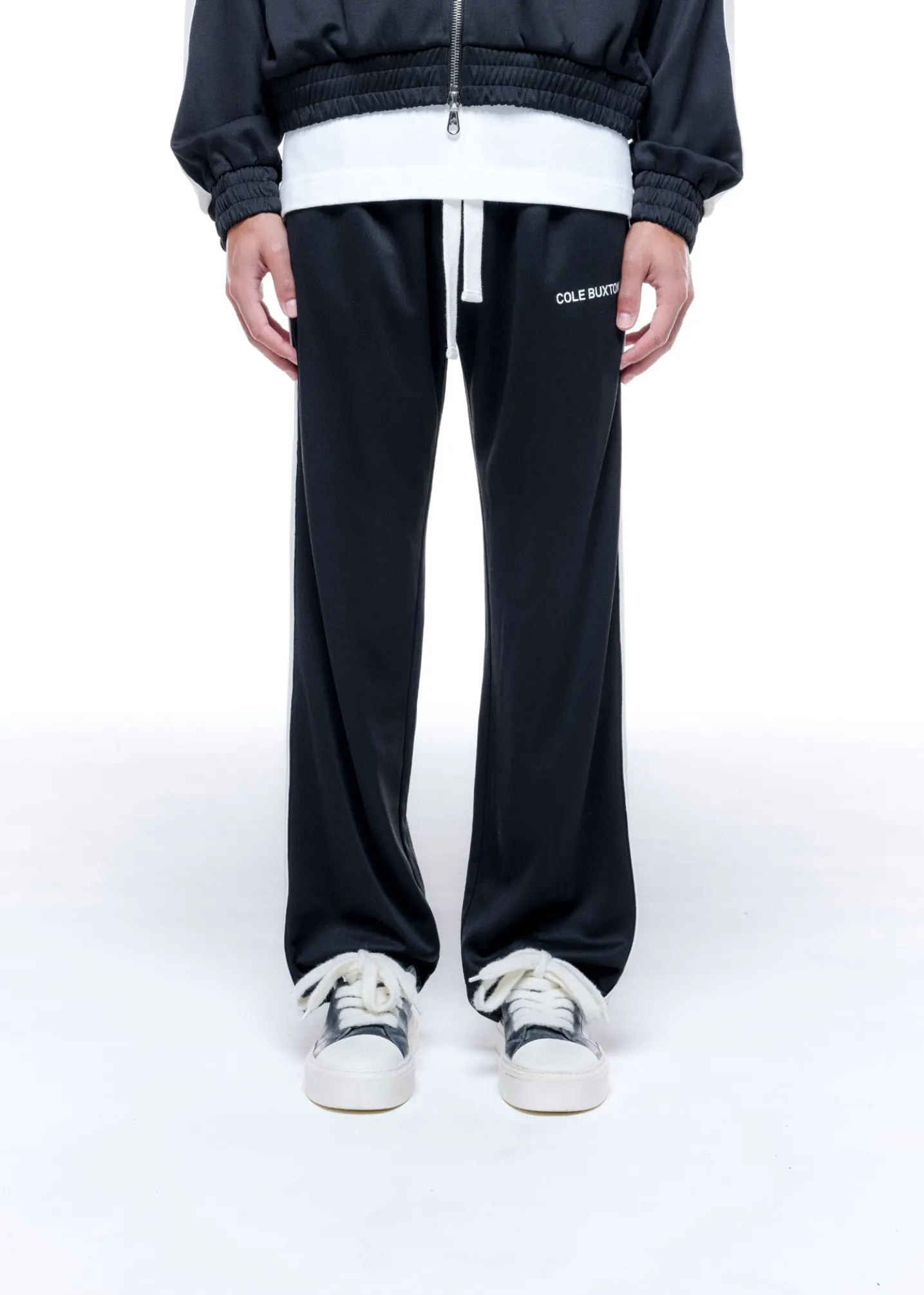 CONTRAST TAPE TRACK PANT