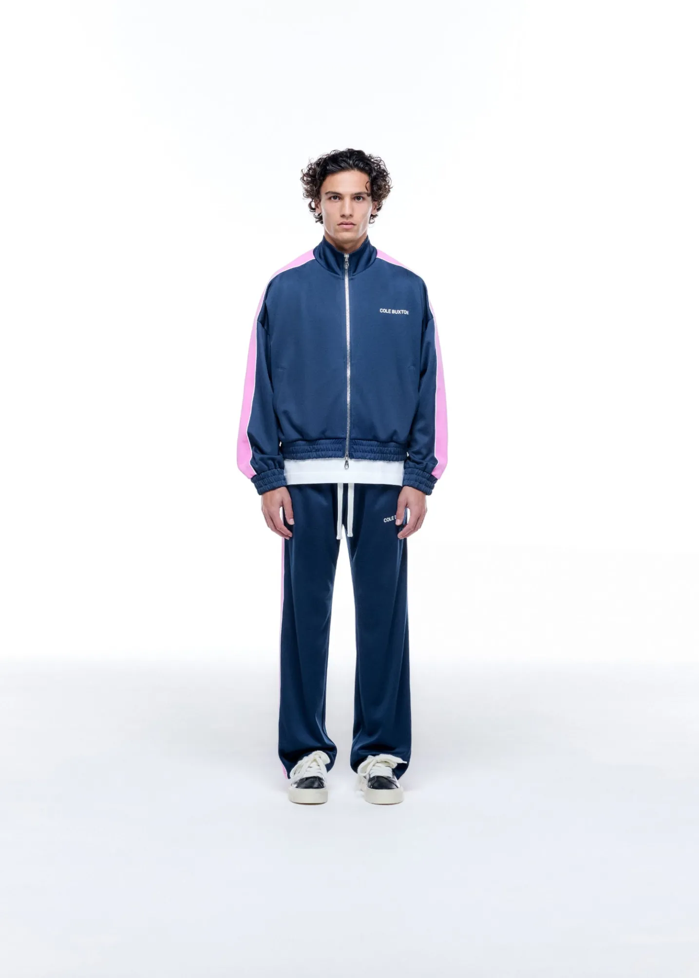 CONTRAST TAPE TRACK PANT
