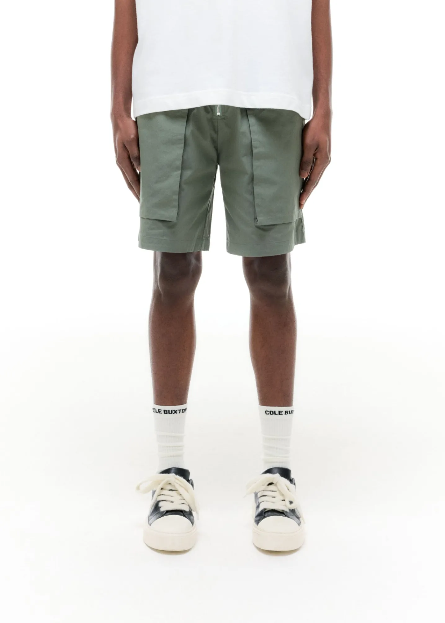 COTTON CARGO SHORTS