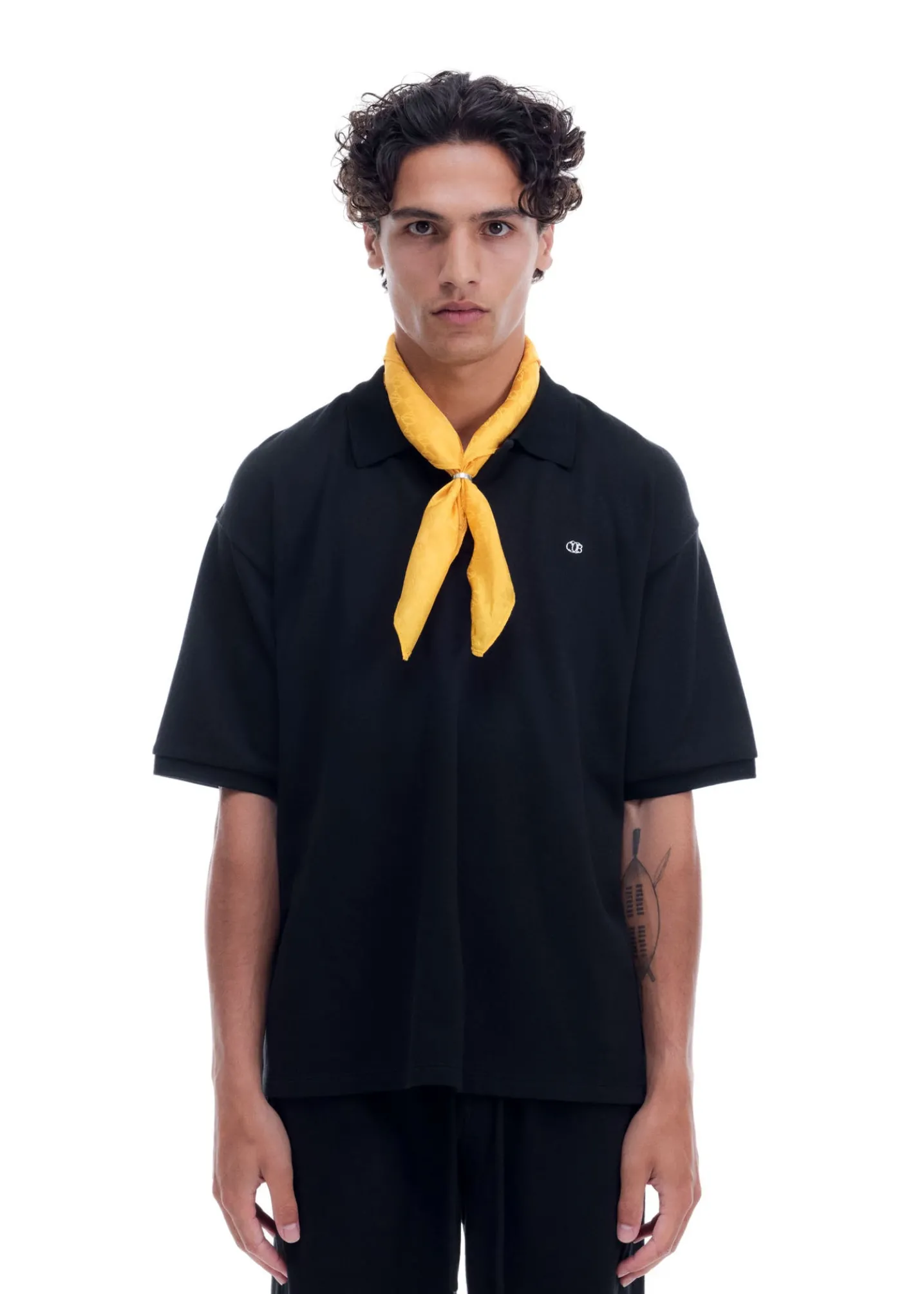 DIAMOND MONOGRAM SCARF