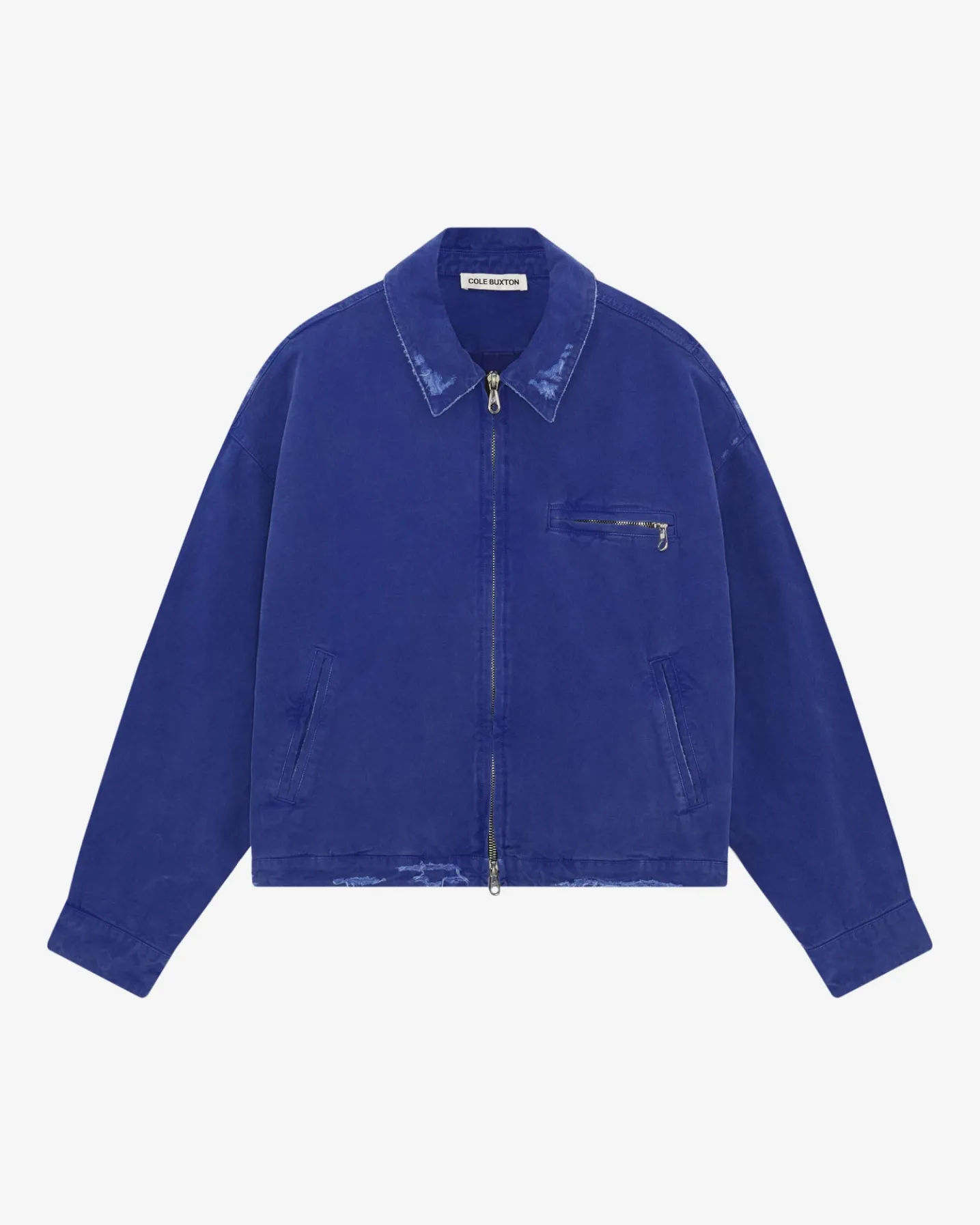 DISTRESSED TRUCKER JACKET