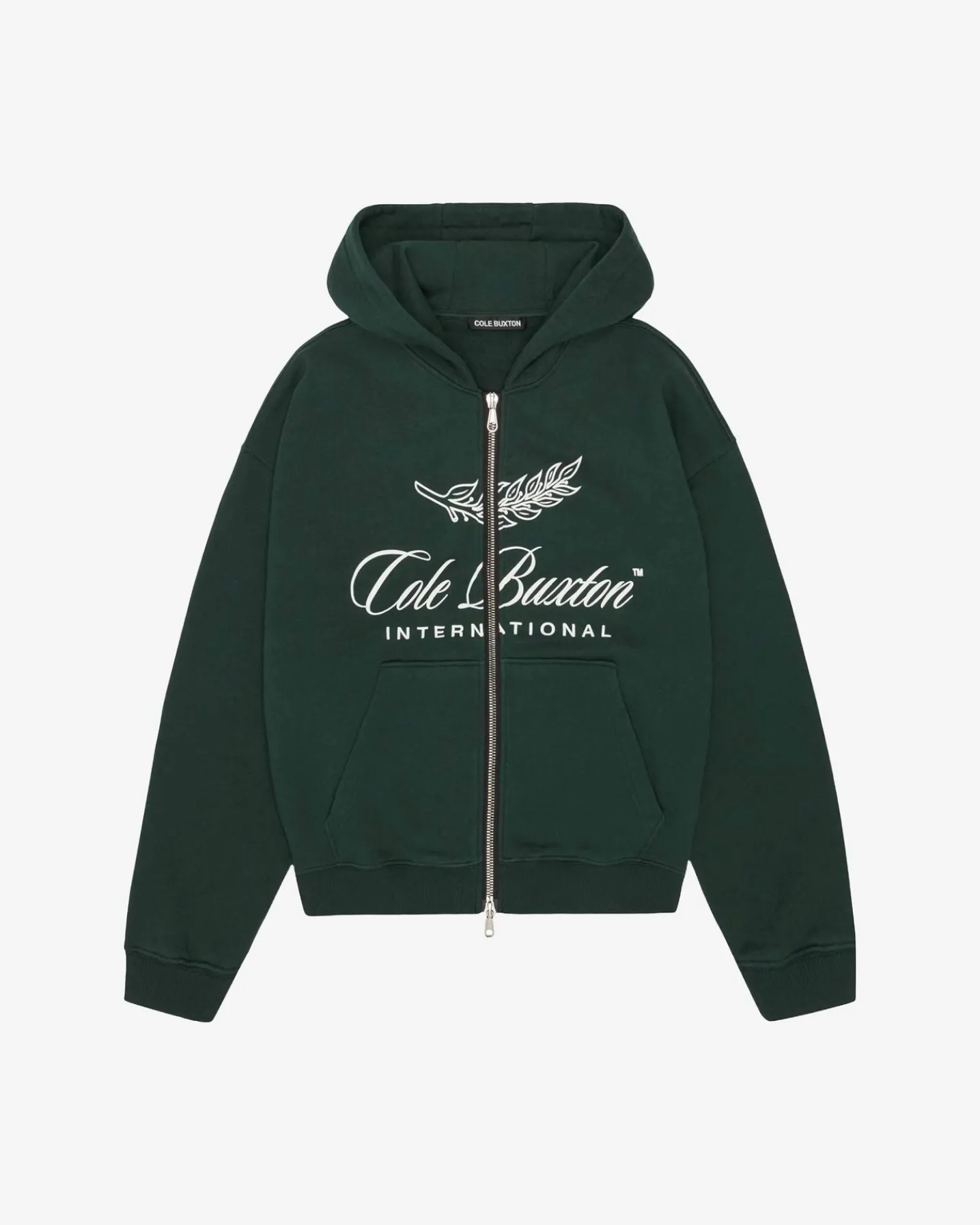 INTERNATIONAL ZIPPED HOODIE