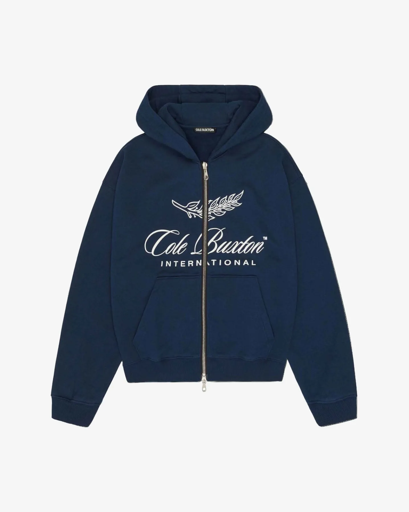 INTERNATIONAL ZIPPED HOODIE