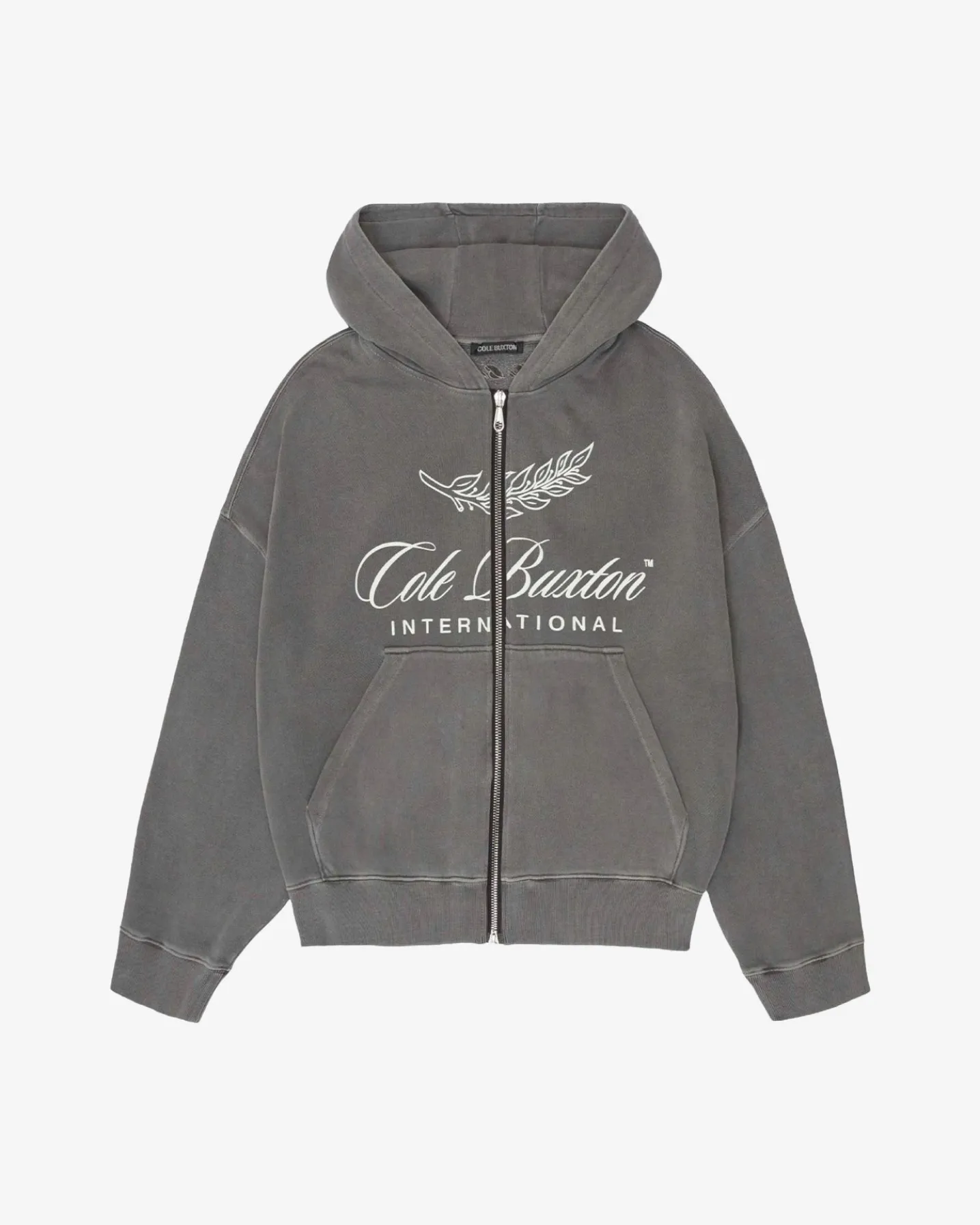 INTERNATIONAL ZIPPED HOODIE
