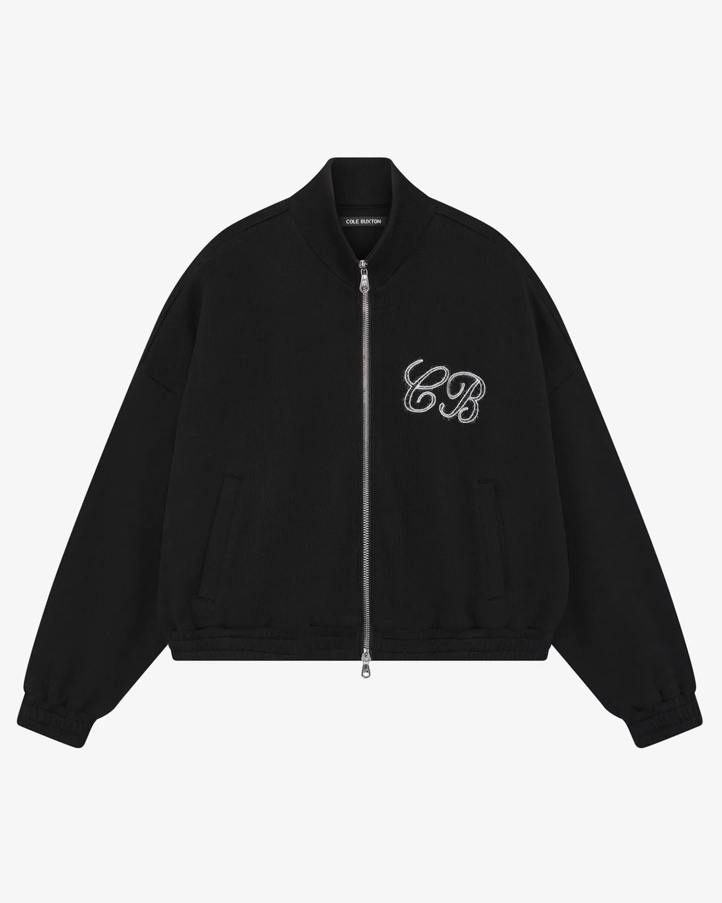 KNITTED TRACK JACKET