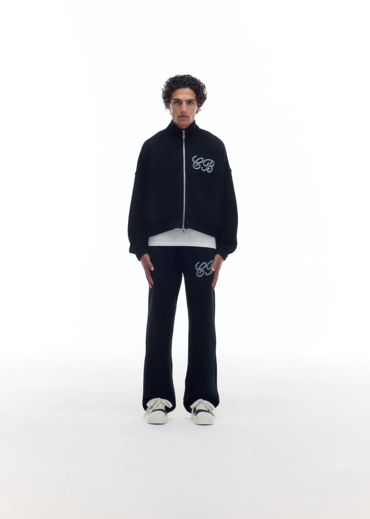 KNITTED TRACK JACKET