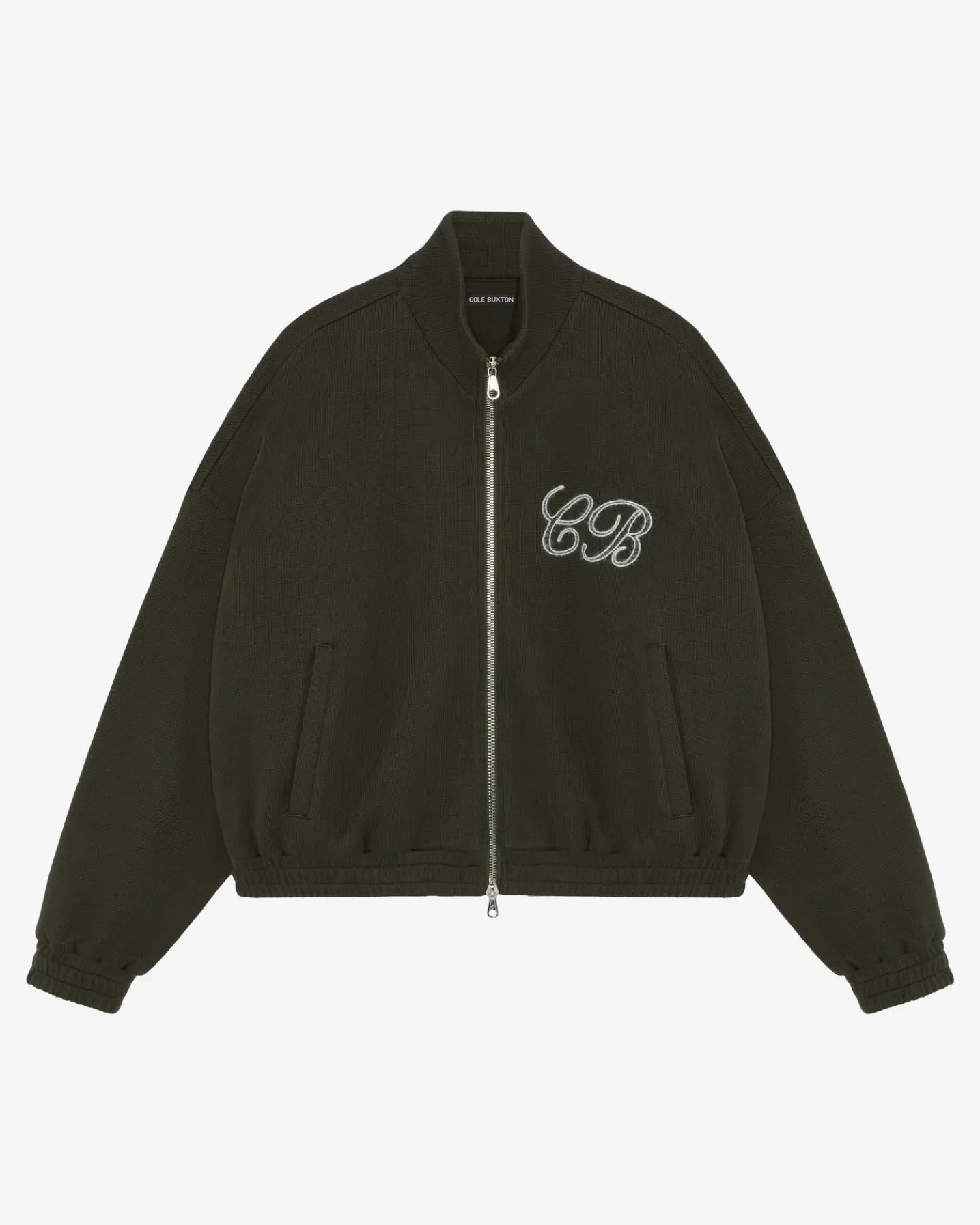 KNITTED TRACK JACKET