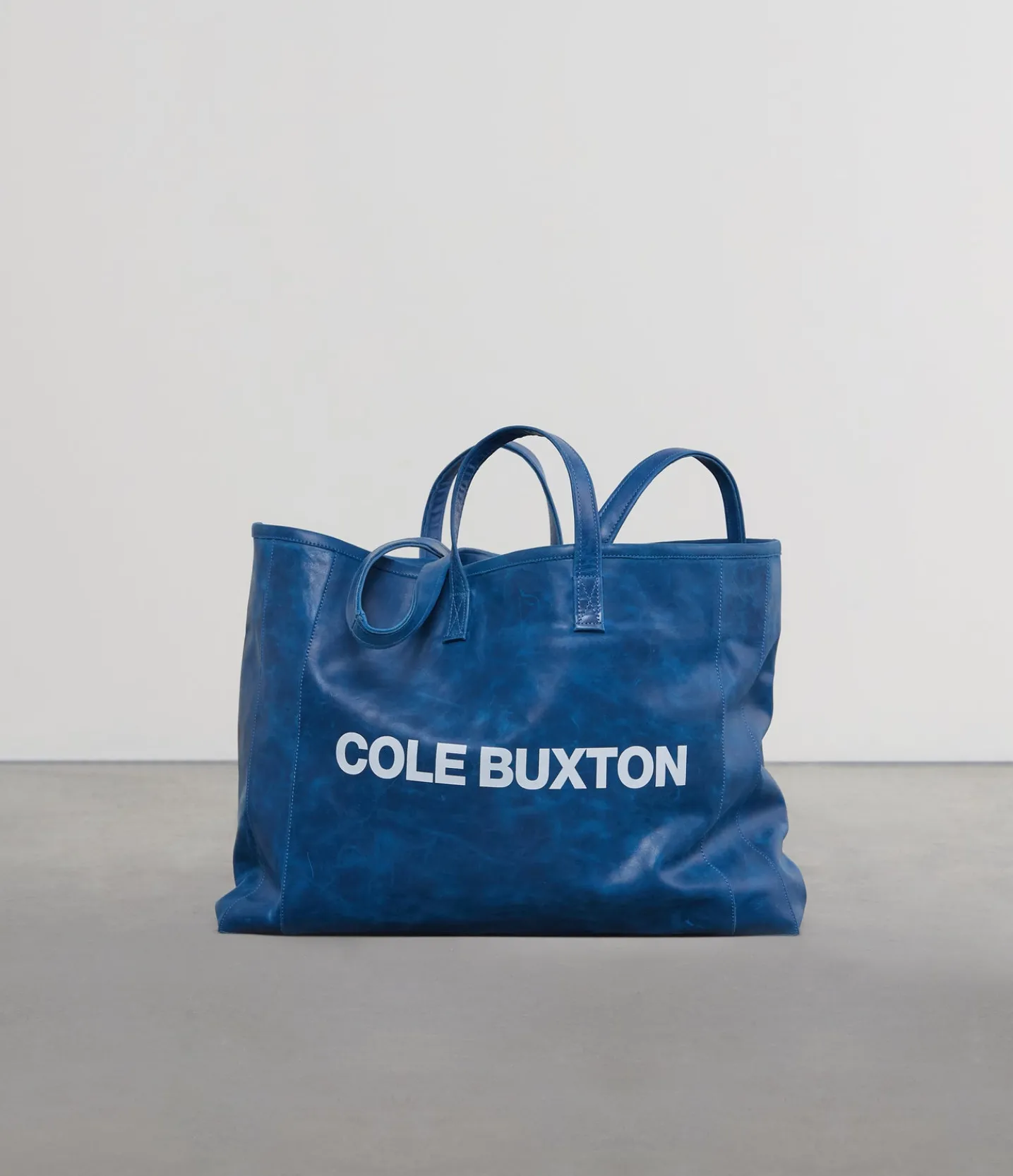 LARGE LEATHER TOTE BAG