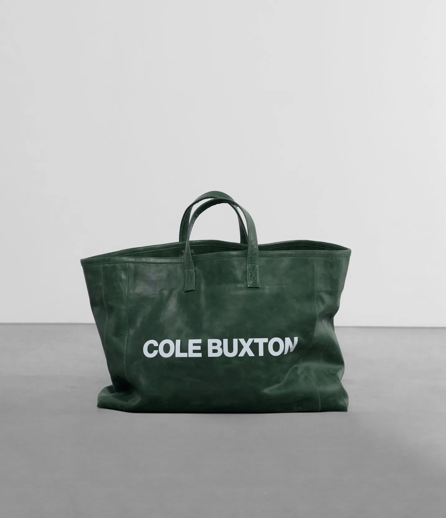 LARGE LEATHER TOTE BAG