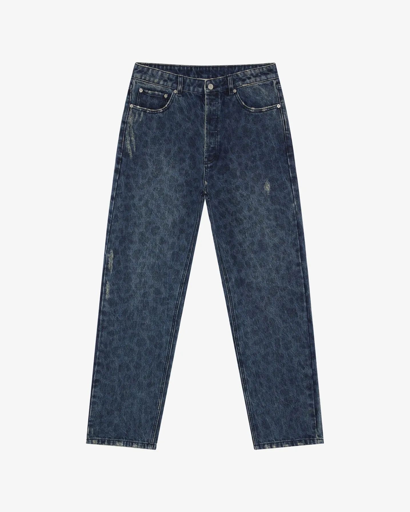 LEOPARD PRINT JEANS