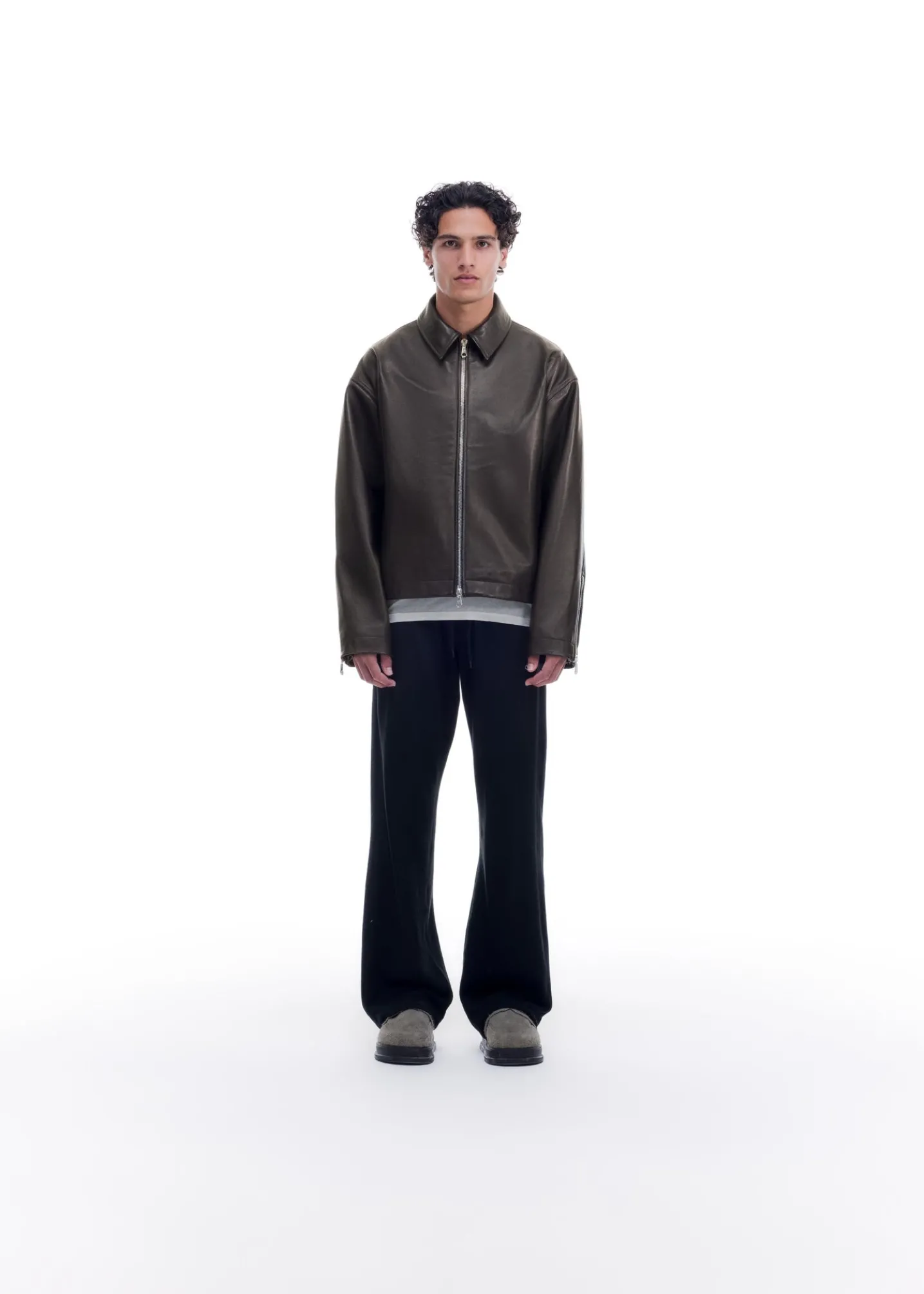 LIGHT LAMB LEATHER JACKET
