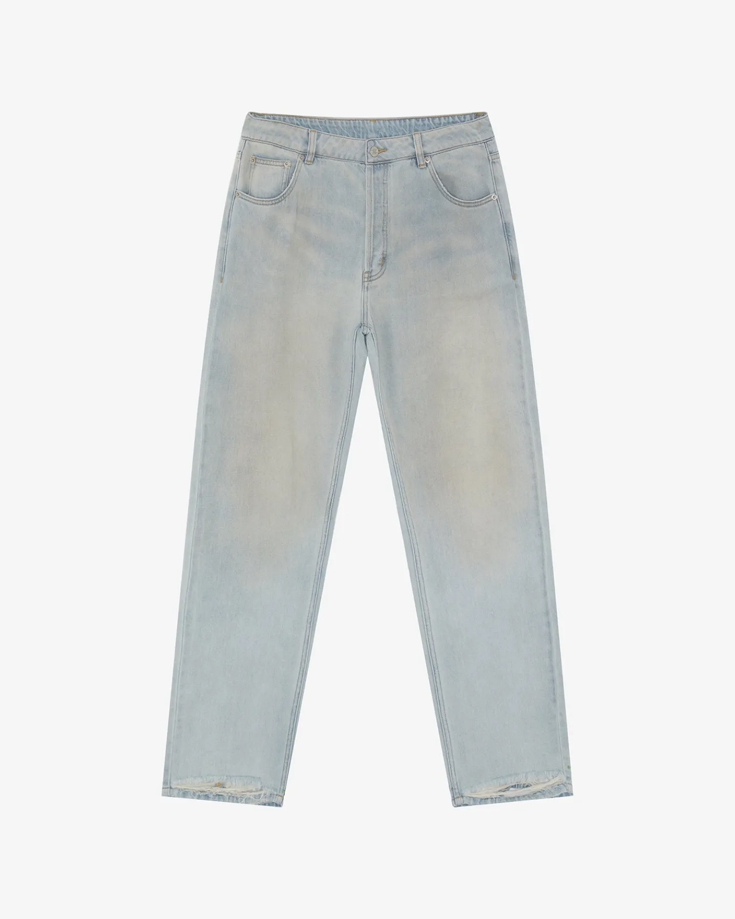 LIGHT WASH DENIM JEANS