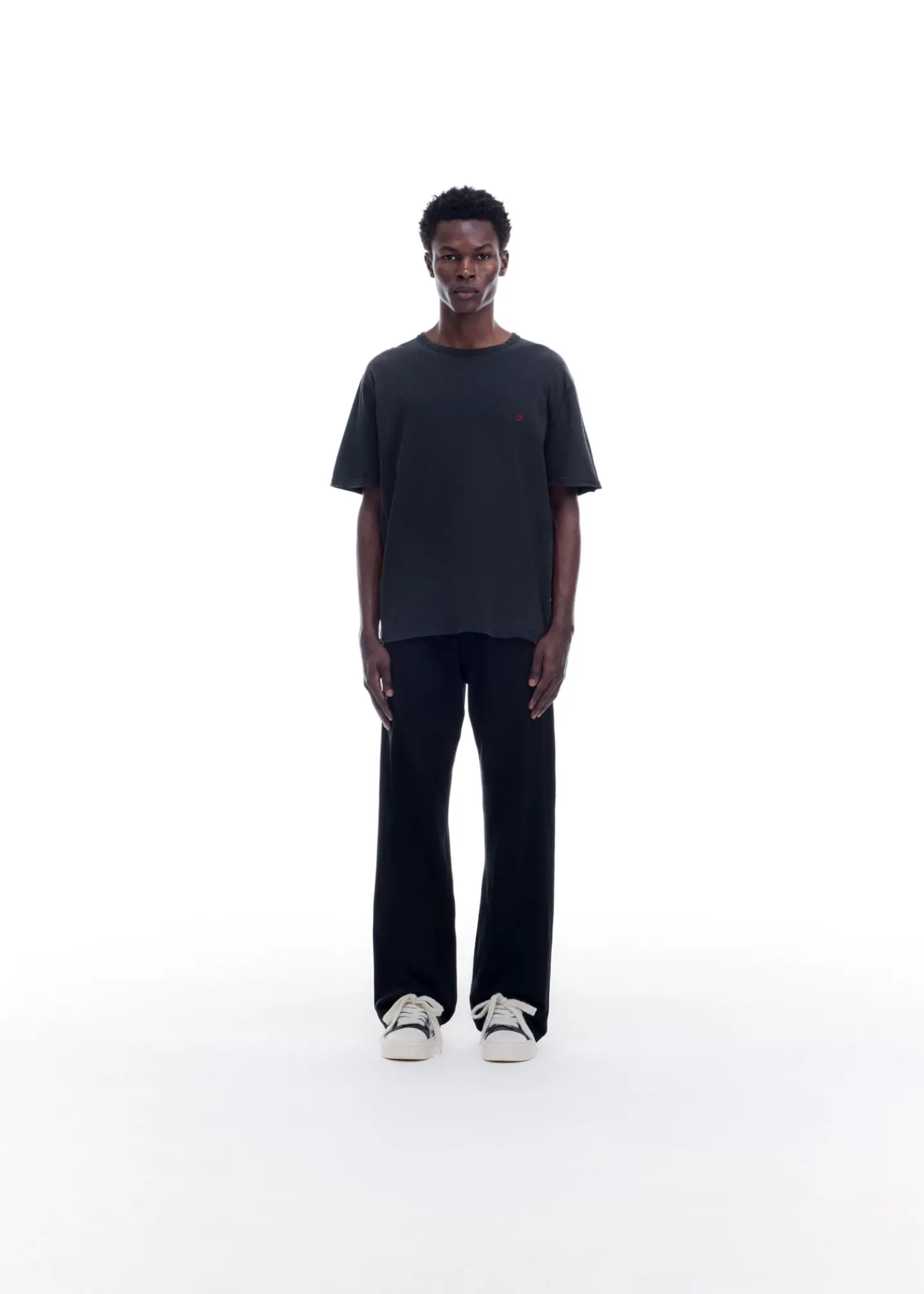 MINI EMBLEM DISTRESSED COLE T-SHIRT