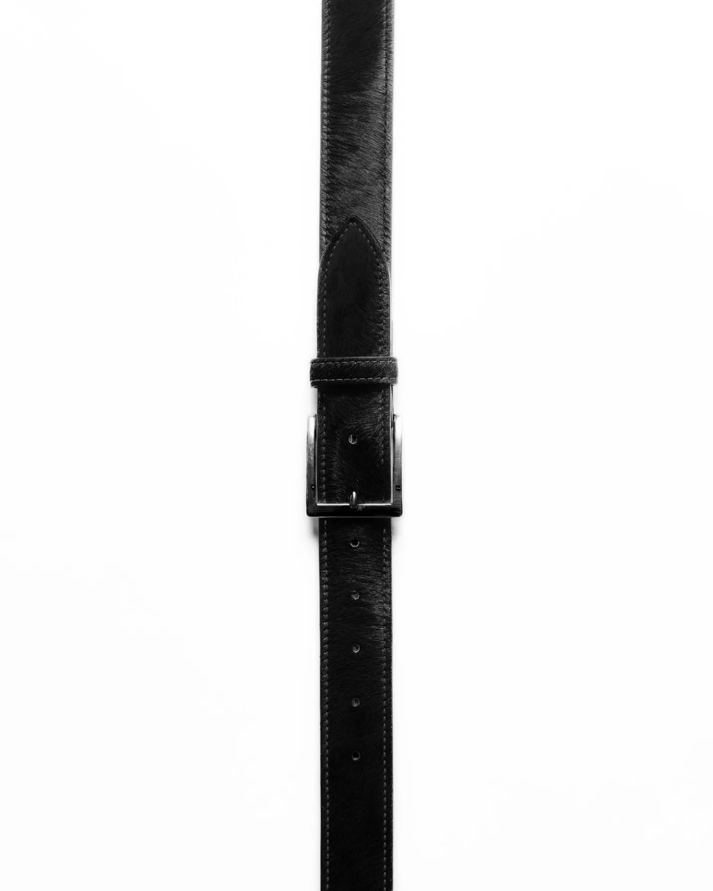 PONY HAIR BELT
