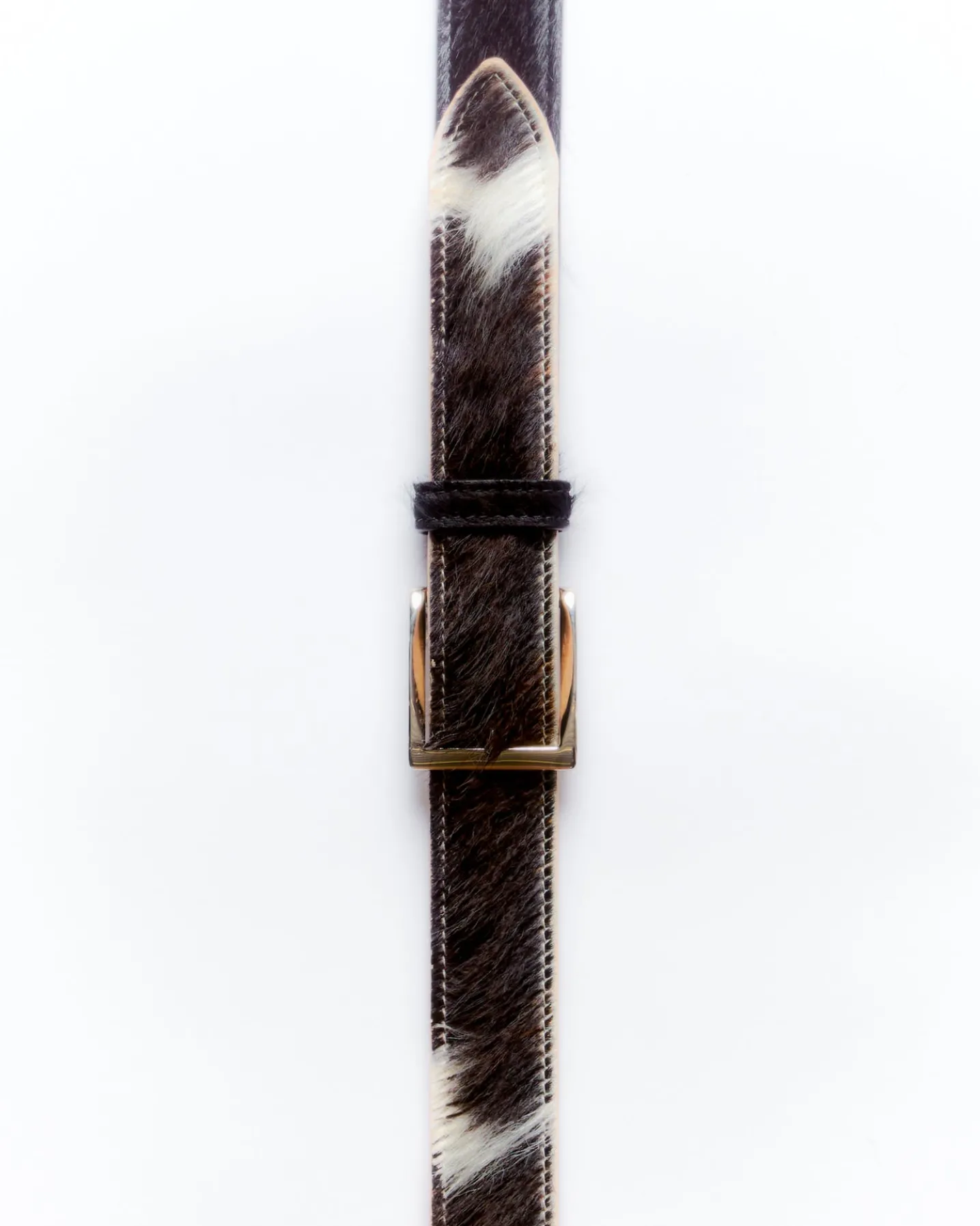 PONY HAIR BELT