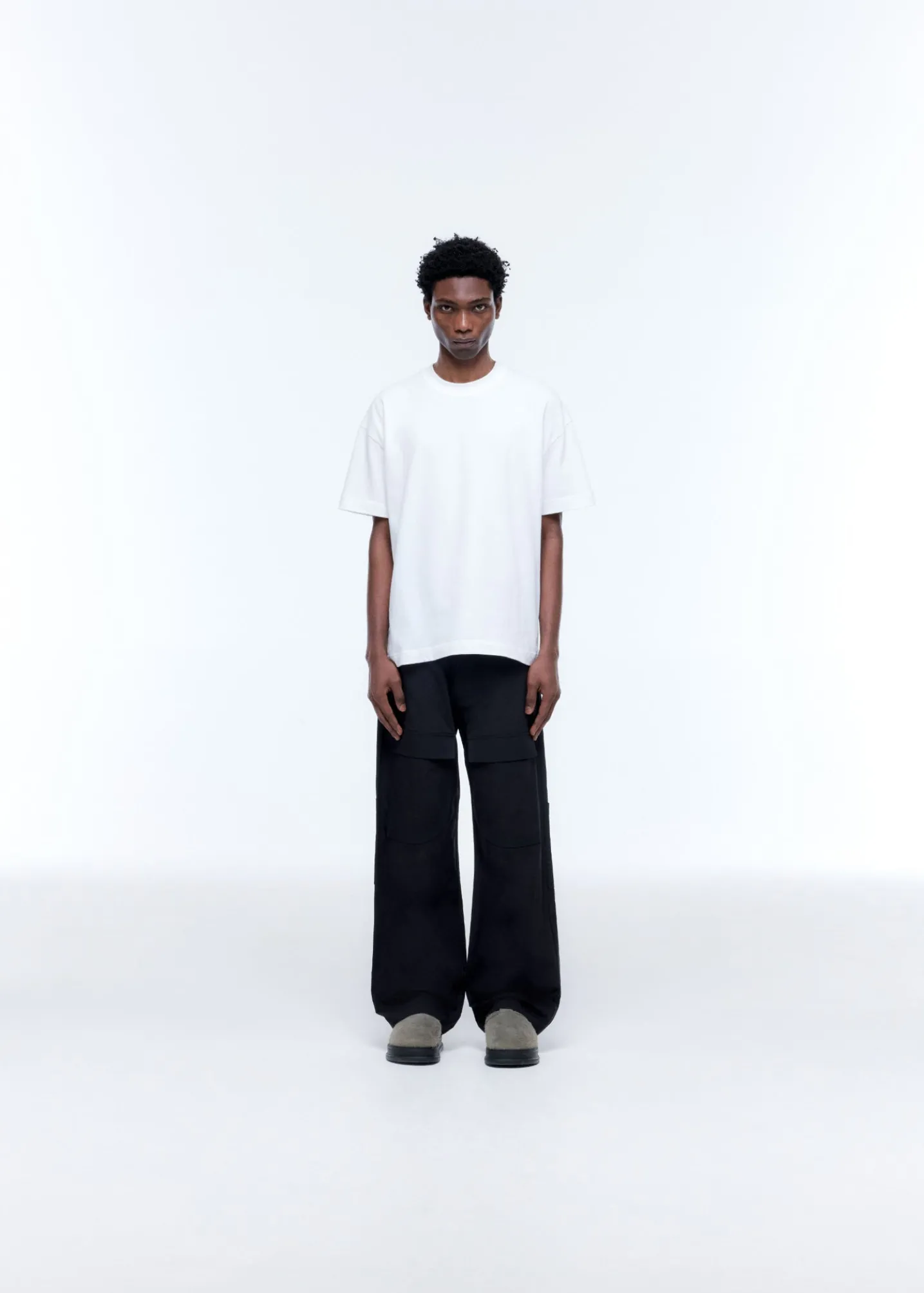 RELAXED COTTON CARGO TROUSER