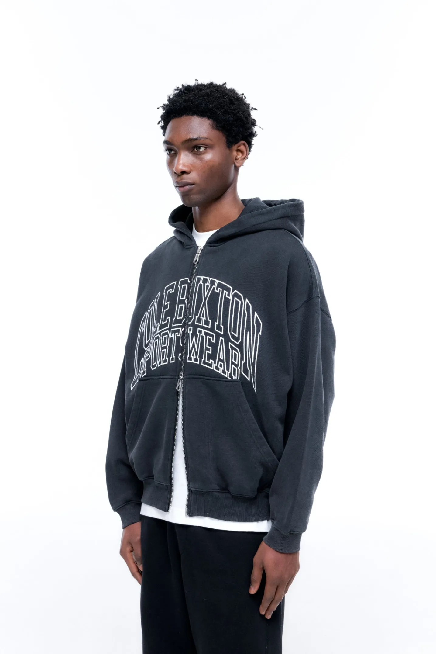 SPORTSWEAR ARC ZIPPED HOODIE