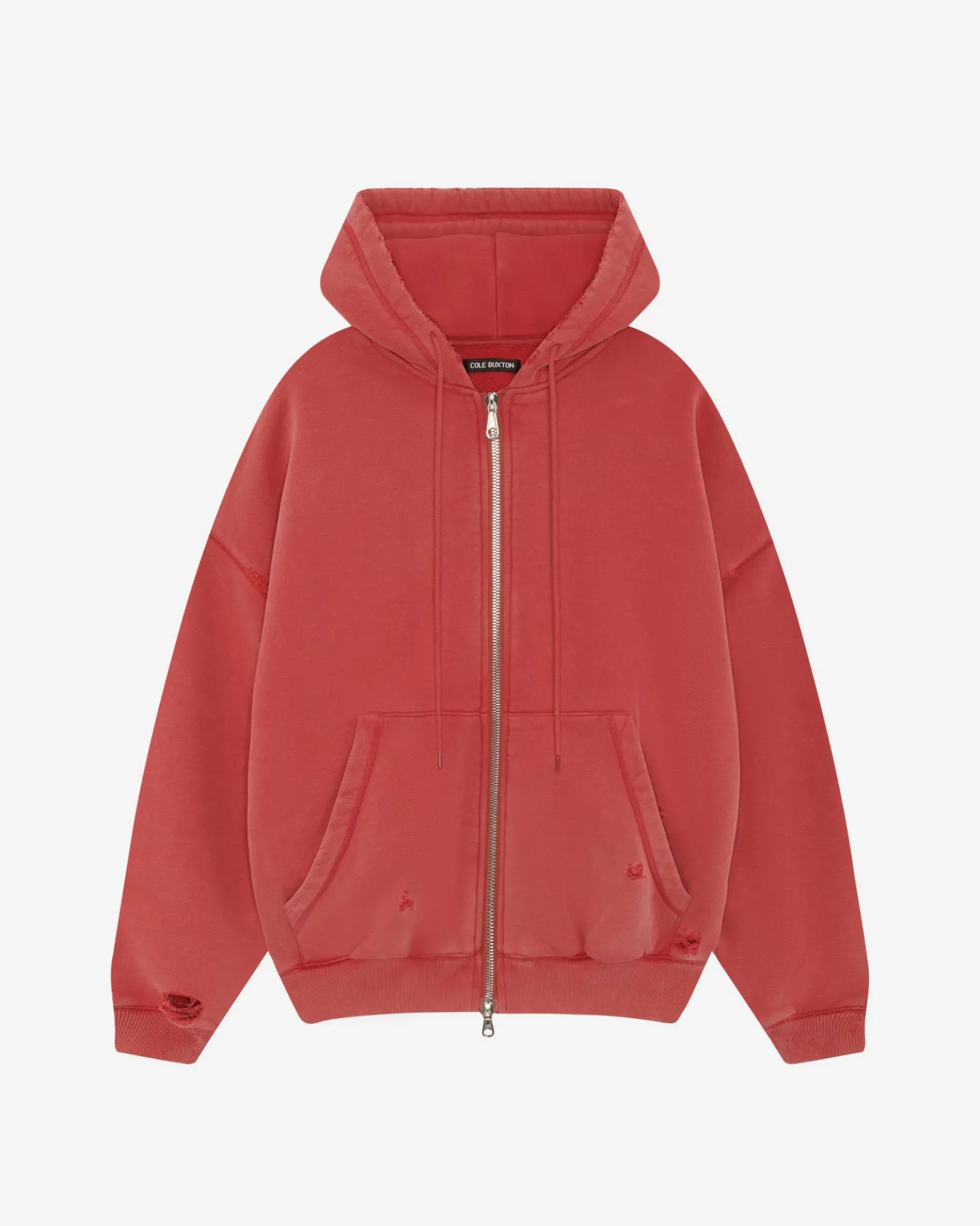 SUN FADE POCKET ZIPPED HOODIE