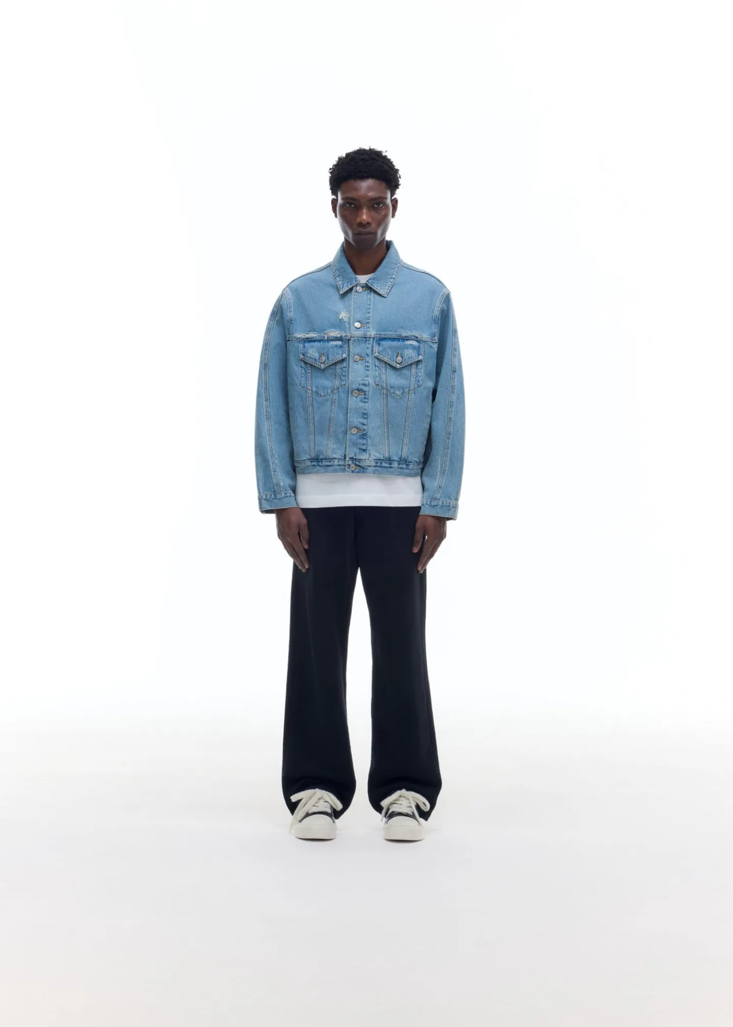 WASHED DENIM JACKET